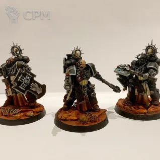 Описание картинки Bladeguard veteran squad + покрас от No1se knight по цене 850руб | Свободный Рынок Миниатюр - СРМ