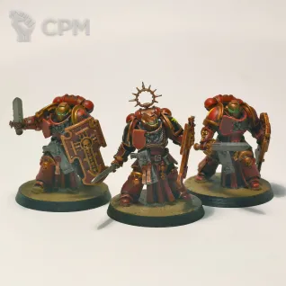 Описание картинки Bladeguard veteran squad + покрас от No1se knight по цене 850руб | Свободный Рынок Миниатюр - СРМ