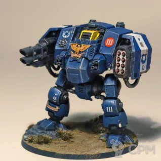 Описание картинки [КОПИЯ] Balistus dreadnought + покрас от No1se knight по цене 750руб | Свободный Рынок Миниатюр - СРМ