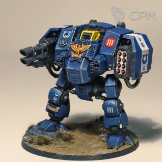 Описание картинки Balistus dreadnought + покрас от No1se knight по цене 750руб | Свободный Рынок Миниатюр - СРМ