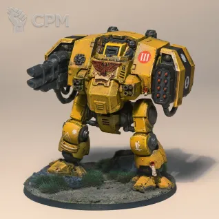 Описание картинки Balistus dreadnought + покрас от No1se knight по цене 750руб | Свободный Рынок Миниатюр - СРМ