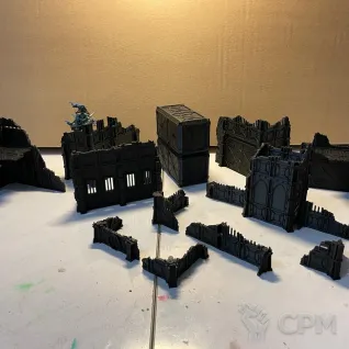 Описание картинки [КОПИЯ] Террейн для Warhammer 40K 11th (sci-fi) - №1 от gatzerano по цене 2 000руб | Свободный Рынок Миниатюр - СРМ