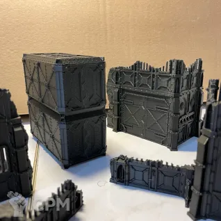 Описание картинки [КОПИЯ] Террейн для Warhammer 40K 11th (sci-fi) - №1 от gatzerano по цене 2 000руб | Свободный Рынок Миниатюр - СРМ