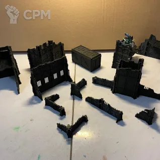 Описание картинки Террейн для Warhammer 40K 11th (sci-fi) - №2 от gatzerano по цене 2 000руб | Свободный Рынок Миниатюр - СРМ