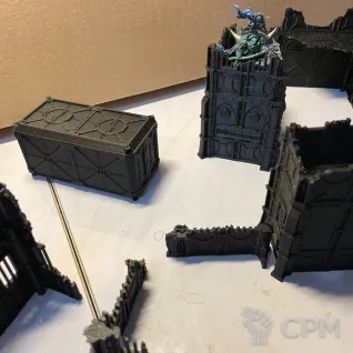 Описание картинки Террейн для Warhammer 40K 11th (sci-fi) - №2 от gatzerano по цене 2 000руб | Свободный Рынок Миниатюр - СРМ