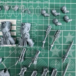 Описание картинки Dark Angels Deathwing Knights Squad от Recruiter по цене 600руб | Свободный Рынок Миниатюр - СРМ