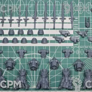 Описание картинки Dark Angels Deathwing Companions от Recruiter по цене 650руб | Свободный Рынок Миниатюр - СРМ