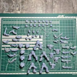 Описание картинки Word Bearers Gal Vorbak от Recruiter по цене 650руб | Свободный Рынок Миниатюр - СРМ