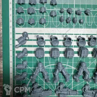 Описание картинки Space Marines Terminators Squad от Recruiter по цене 600руб | Свободный Рынок Миниатюр - СРМ