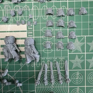 Описание картинки BA Primaris Assault Squad от Recruiter по цене 650руб | Свободный Рынок Миниатюр - СРМ