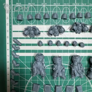 Описание картинки Primaris Assault Intercessors with Jump Packs от Recruiter по цене 600руб | Свободный Рынок Миниатюр - СРМ