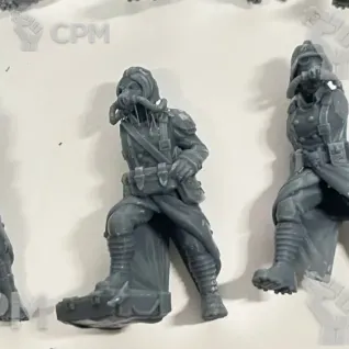 Описание картинки "Сестры Войны" женский отряд Крига от Подземный человек по цене 250руб | Свободный Рынок Миниатюр - СРМ
