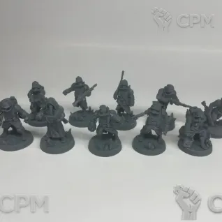 Описание картинки Krieg Acolytes Криговцы от Подземный человек по цене 250руб | Свободный Рынок Миниатюр - СРМ