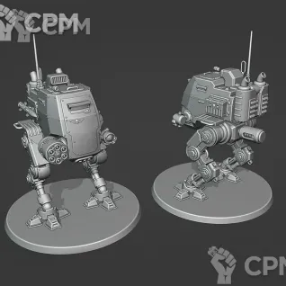Описание картинки IMPERIAL ARMOURED SENTINEL от Подземный человек по цене 300руб | Свободный Рынок Миниатюр - СРМ