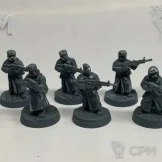 Описание картинки Вальхалльские Ледяные Воины Valhallan Ice Warriors от Подземный человек по цене 250руб | Свободный Рынок Миниатюр - СРМ