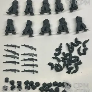 Описание картинки Вальхалльские Ледяные Воины Valhallan Ice Warriors от Подземный человек по цене 250руб | Свободный Рынок Миниатюр - СРМ