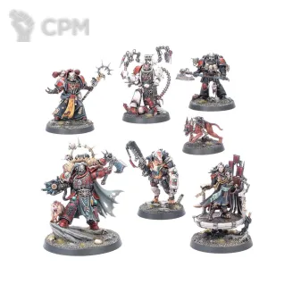 Описание картинки Huron Blackheart and the Masters of the Maelstrom (2026) Скан. Базы в комплекте. от WastelandMiniatures по цене 750руб | Свободный Рынок Миниатюр - СРМ