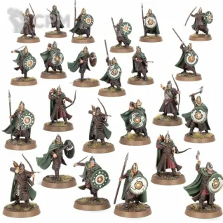 Описание картинки Warriors of Rohan (2024) 12 Моделей. от WastelandMiniatures по цене 600руб | Свободный Рынок Миниатюр - СРМ