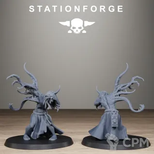 Описание картинки Corrupted Guard Possessed Demon от WastelandMiniatures по цене 550руб | Свободный Рынок Миниатюр - СРМ
