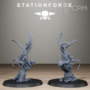 Описание картинки Corrupted Guard Possessed Demon от WastelandMiniatures по цене 550руб | Свободный Рынок Миниатюр - СРМ