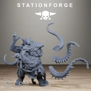 Описание картинки Corrupted Guard Possessed Demon от WastelandMiniatures по цене 550руб | Свободный Рынок Миниатюр - СРМ