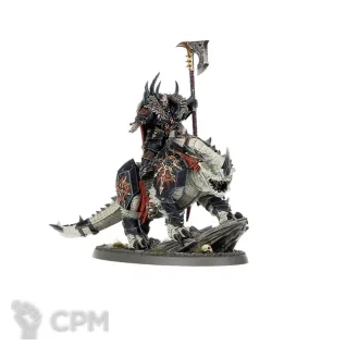 Описание картинки Chaos Lord on Karkadrak от WastelandMiniatures по цене 500руб | Свободный Рынок Миниатюр - СРМ