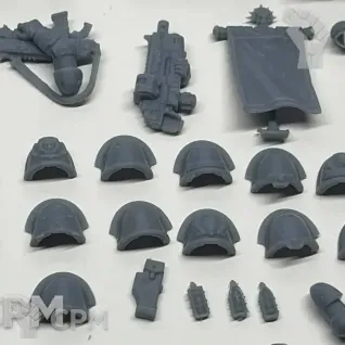 Описание картинки Space Marines: Sternguard Veteran Squad от Подземный человек по цене 300руб | Свободный Рынок Миниатюр - СРМ