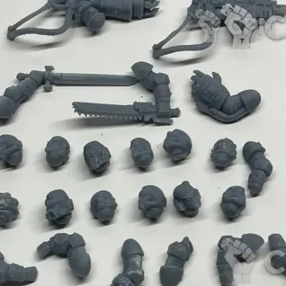 Описание картинки Space Marines: Sternguard Veteran Squad от Подземный человек по цене 300руб | Свободный Рынок Миниатюр - СРМ