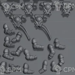 Описание картинки Space Marines: Sternguard Veteran Squad от Подземный человек по цене 300руб | Свободный Рынок Миниатюр - СРМ