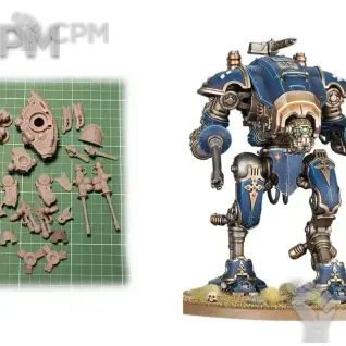 Описание картинки Armiger Helverin от 3D Mechanicus по цене 550руб | Свободный Рынок Миниатюр - СРМ