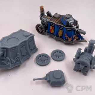 Описание картинки Empire Steam Tank от Подземный человек по цене 400руб | Свободный Рынок Миниатюр - СРМ