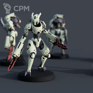 Описание картинки Striking Scorpions (10 скорпионов) от Tridax Forge по цене 450руб | Свободный Рынок Миниатюр - СРМ
