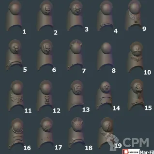 Описание картинки Outrider Squad (3 мотоцикла) от Tridax Forge по цене 100руб | Свободный Рынок Миниатюр - СРМ