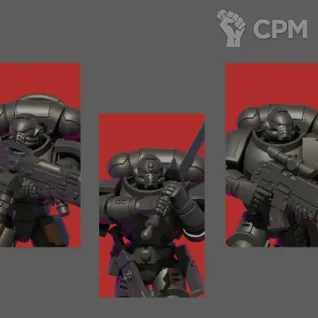 Описание картинки Infernus Squad (10 огнемётчиков) от Tridax Forge по цене 400руб | Свободный Рынок Миниатюр - СРМ