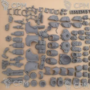 Описание картинки Saturnine Dreadnought от LexxGreen по цене 450руб | Свободный Рынок Миниатюр - СРМ