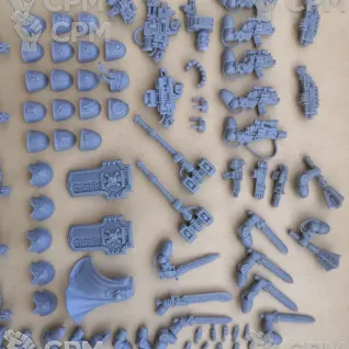 Описание картинки Deathwatch Veterans х5 от LexxGreen по цене 450руб | Свободный Рынок Миниатюр - СРМ