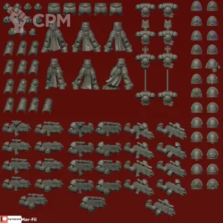 Описание картинки Sternguard Veteran Squad от Tridax Forge по цене 100руб | Свободный Рынок Миниатюр - СРМ
