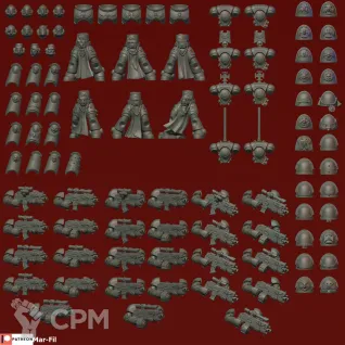 Описание картинки Sternguard Veteran Squad от Tridax Forge по цене 100руб | Свободный Рынок Миниатюр - СРМ