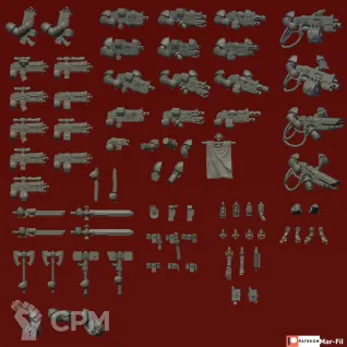 Описание картинки Sternguard Veteran Squad от Tridax Forge по цене 100руб | Свободный Рынок Миниатюр - СРМ