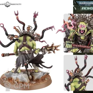 Описание картинки Weirdboy (2026) от WastelandMiniatures по цене 200руб | Свободный Рынок Миниатюр - СРМ
