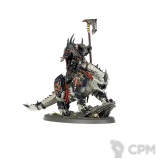 Описание картинки Chaos Lord on Karkadrak от WastelandMiniatures по цене 450руб | Свободный Рынок Миниатюр - СРМ