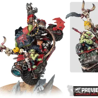 Описание картинки Wazdakka Gutsmek (2026) от WastelandMiniatures по цене 800руб | Свободный Рынок Миниатюр - СРМ