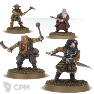 Описание картинки Thorin Oakenshield &amp; Company (2018) от WastelandMiniatures по цене 600руб | Свободный Рынок Миниатюр - СРМ