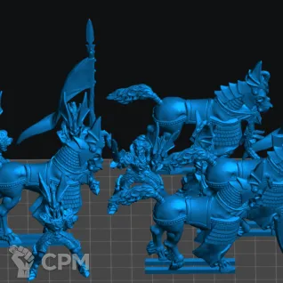 Описание картинки Dragon Princes of Caledor от Хитрый гретчин  по цене 650руб | Свободный Рынок Миниатюр - СРМ