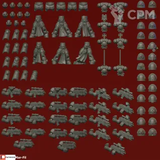 Описание картинки Sternguard Veteran Squad от Tridax Forge по цене 100руб | Свободный Рынок Миниатюр - СРМ