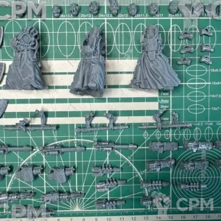 Описание картинки Mechanicum Myrmidon Secutors от Recruiter по цене 700руб | Свободный Рынок Миниатюр - СРМ