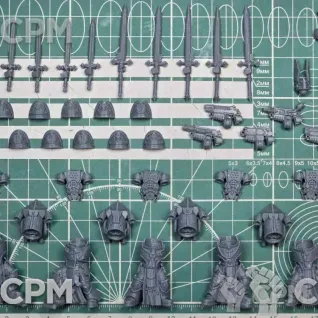 Описание картинки Dark Angels Deathwing Companions от Recruiter по цене 650руб | Свободный Рынок Миниатюр - СРМ