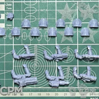 Описание картинки Dark Angels Interemptors от Recruiter по цене 600руб | Свободный Рынок Миниатюр - СРМ