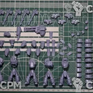 Описание картинки Iron Warriors Dominator Cohort от Recruiter по цене 650руб | Свободный Рынок Миниатюр - СРМ