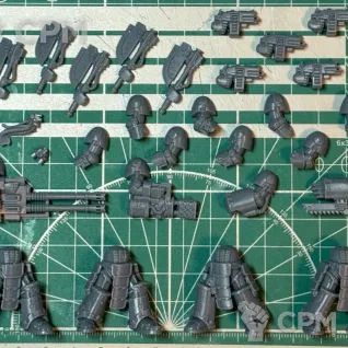 Описание картинки Iron Hands Gorgon Terminators от Recruiter по цене 650руб | Свободный Рынок Миниатюр - СРМ